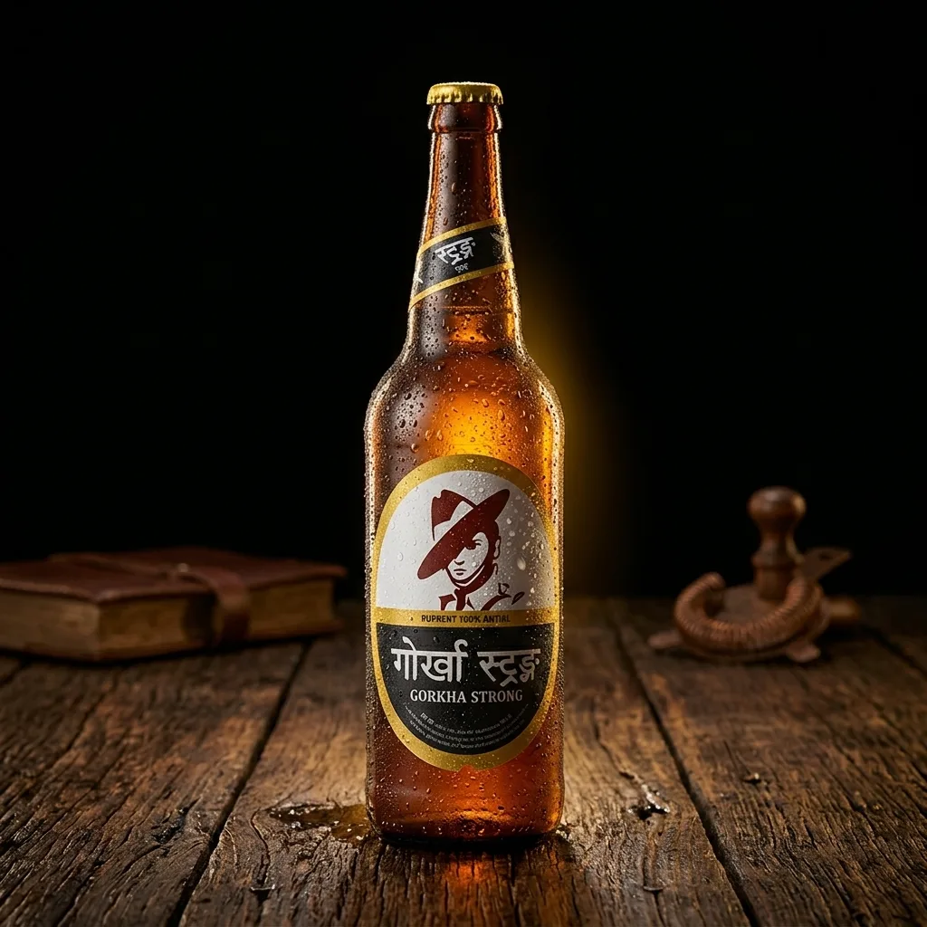 Gorkha Strong Bottle (650ml - 6% ABV)